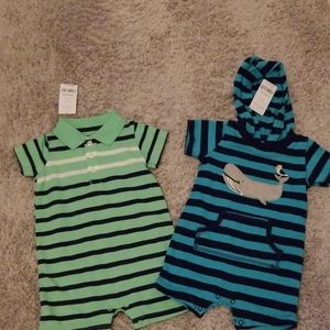 Two 1-piece outfits for baby